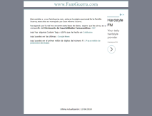Tablet Screenshot of famguerra.com
